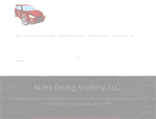 Tablet Screenshot of jandjdriving.com